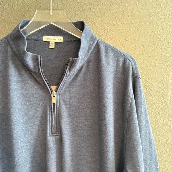 Peter Millar Quarter Zip Pullover Size XXL - Picture 5 of 6